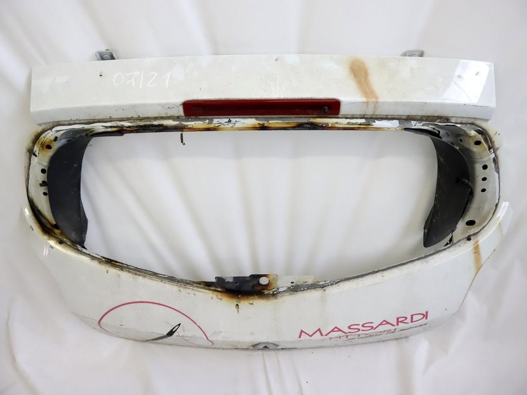 7751478020 PORTELLONE COFANO POSTERIORE BAULE RENAULT CLIO 1.5 D 55KW 5M 3P (2011) RICAMBIO USATO SENZA LUNOTTO