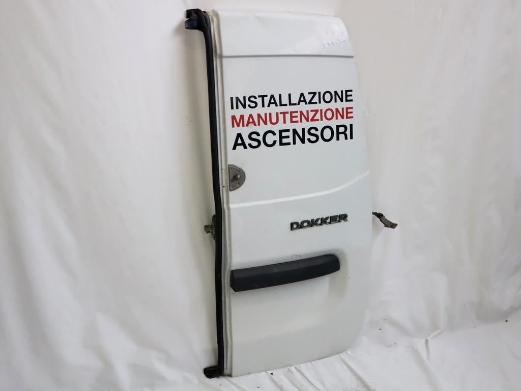 901006293R PORTA DI CARICO A BATTENTE POSTERIORE DESTRA DACIA DOKKER 1.5 D 66KW 5M 5P (2013) RICAMBIO USATO LEGGERMENTE AMMACATA