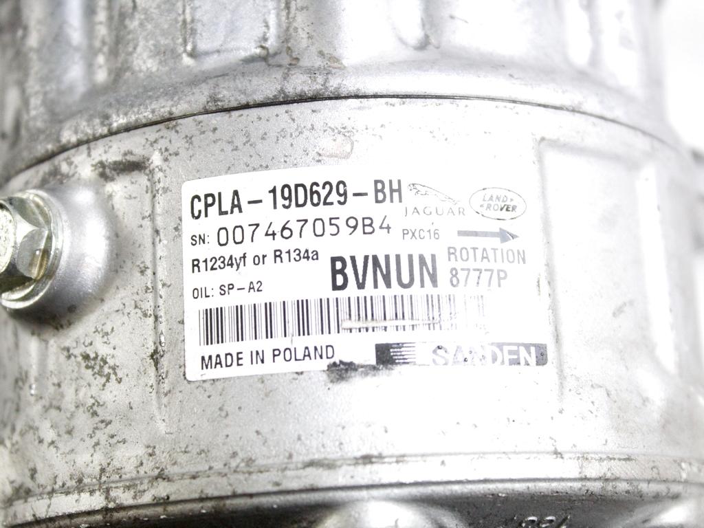 CPLA-19D629-BH COMPRESSORE CLIMATIZZATORE CLIMA A/C LAND ROVER RANGE ROVER EVOQUE L551 MHEV 2.0 I 4X4 110KW AUT 5P (2019) RICAMBIO USATO