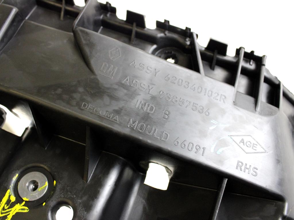 620340102R SUPPORTI PARAURTI ANTERIORE LATO DESTRO RENAULT TRAFIC 2.0 D 84KW 6M 2P (2007) RICAMBIO USATO