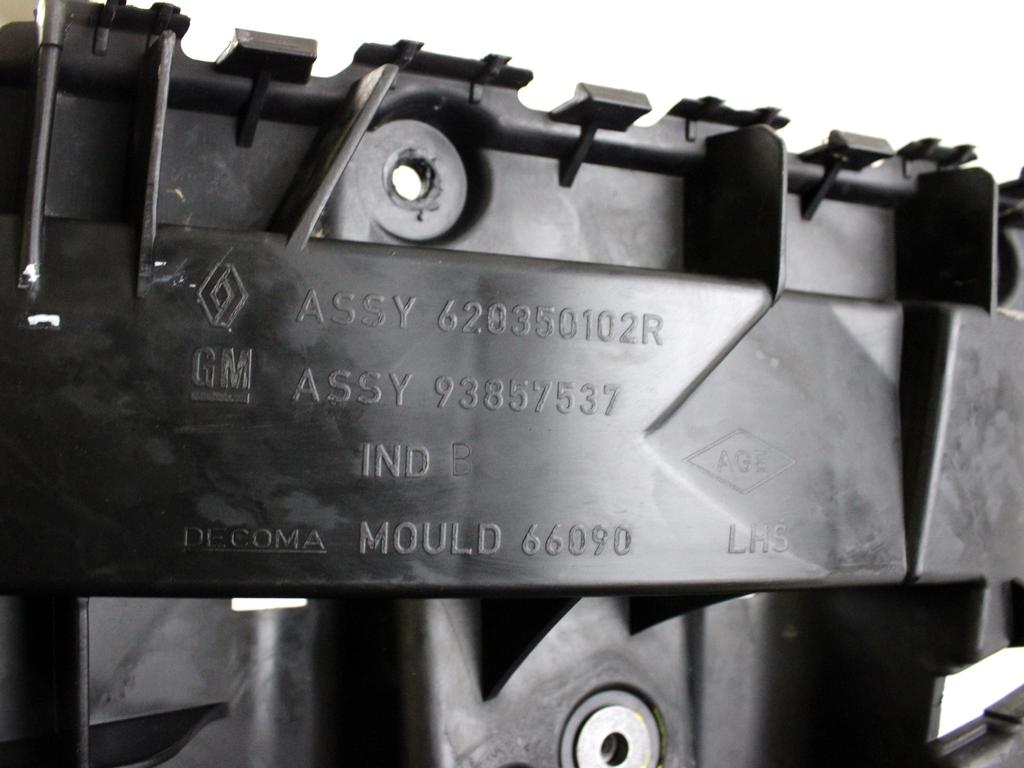 620350102R SUPPORTI PARAURTI ANTERIORE LATO SINISTRO RENAULT TRAFIC 2.0 D 84KW 6M 2P (2007) RICAMBIO USATO