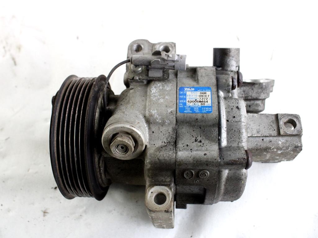 88310-0H010-F COMPRESSORE CLIMATIZZATORE CLIMA A/C CITROEN C1 1.0 B 50KW 5M 5P (2007) RICAMBIO USATO 