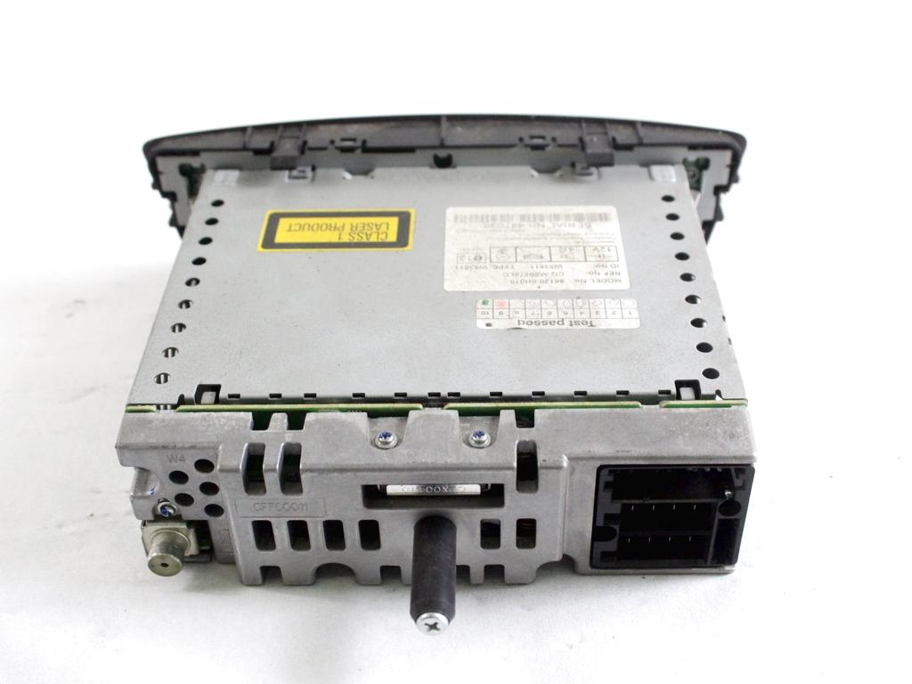 86120-0H010 AUTORADIO CITROEN C1 1.0 B 50KW 5M 5P (2007) RICAMBIO USATO (NON FORNIAMO CODICE AUTORADIO, MA SOLO NUMERO DI TELAIO VEICOLO)