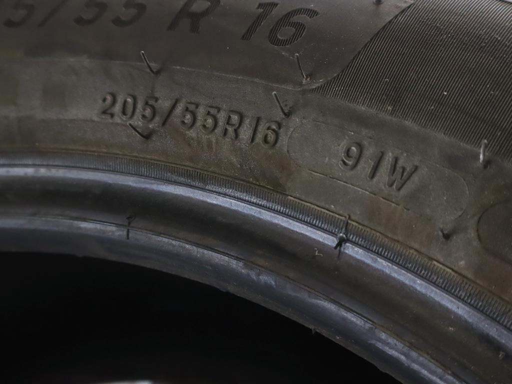 205/55 R16 91W MICHELIN CROSSCLIMATE 6,09MM 5,60MM A4521 PNEUMATICI QUATTRO STAGIONI M+S (QUANTITA' 2 GOMME)