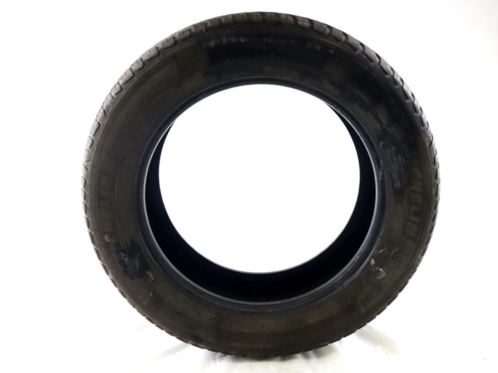 205/55 R16 91W MICHELIN CROSSCLIMATE 6,09MM 5,60MM A4521 PNEUMATICI QUATTRO STAGIONI M+S (QUANTITA' 2 GOMME)