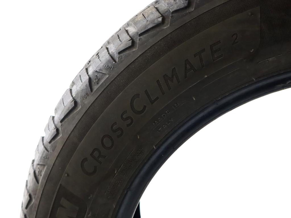 205/55 R16 91W MICHELIN CROSSCLIMATE 6,09MM 5,60MM A4521 PNEUMATICI QUATTRO STAGIONI M+S (QUANTITA' 2 GOMME)