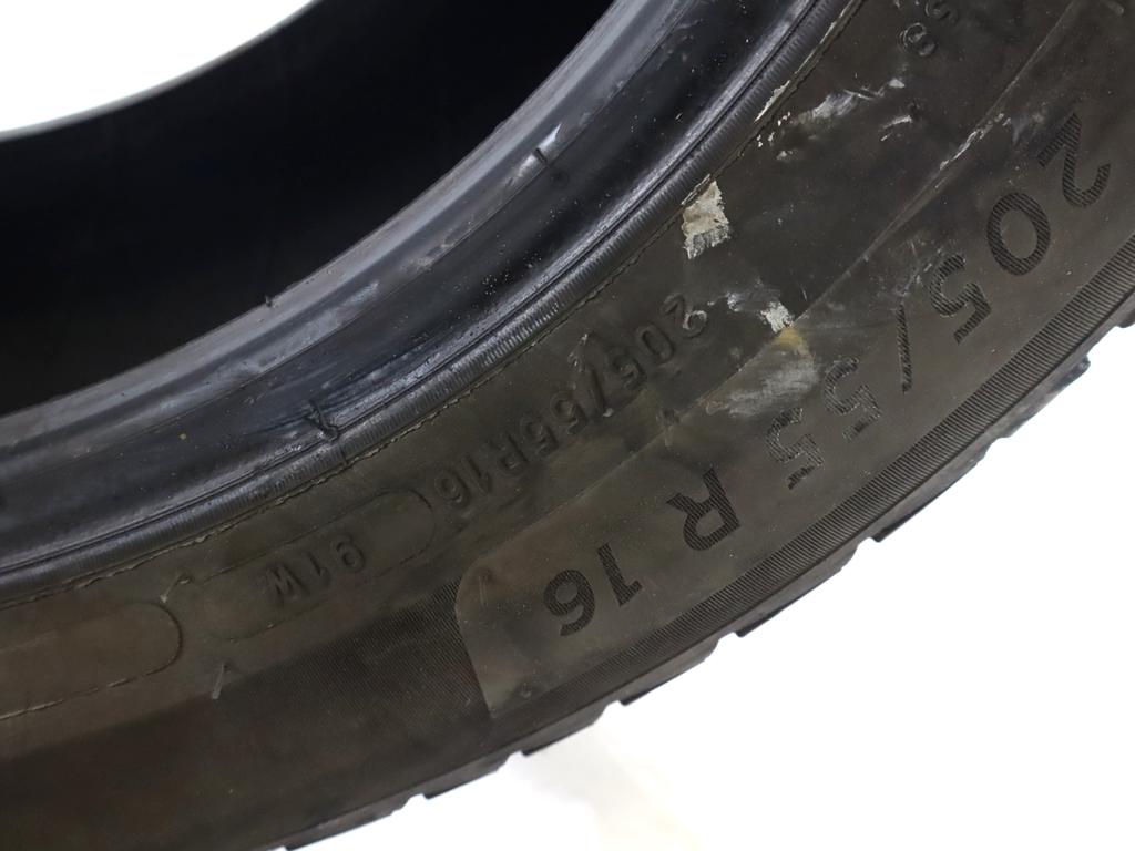 205/55 R16 91W MICHELIN CROSSCLIMATE 6,09MM 5,60MM A4521 PNEUMATICI QUATTRO STAGIONI M+S (QUANTITA' 2 GOMME)