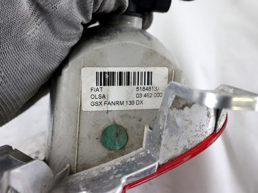 51848137 FARO FANALINO RETROMARCIA POSTERIORE DESTRO FIAT PANDA 1.2 B 51KW 5M 5P (2020) RICAMBIO USATO 