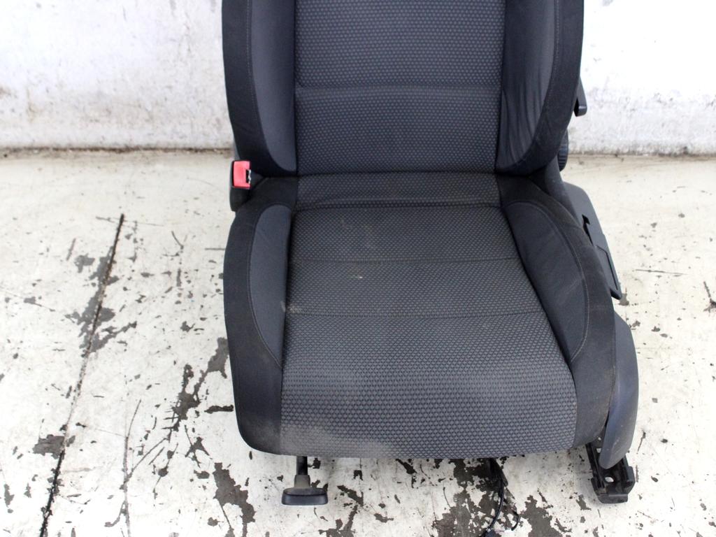 1K4881515BF SEDILE ANTERIORE SINISTRO GUIDATORE VOLKSWAGEN GOLF 6 2.0 D 81KW 5M 5P (2009) RICAMBIO USATO