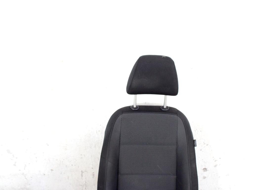 1K4881515BF SEDILE ANTERIORE SINISTRO GUIDATORE VOLKSWAGEN GOLF 6 2.0 D 81KW 5M 5P (2009) RICAMBIO USATO