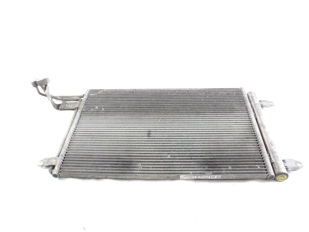1K0820411N CONDENSATORE RADIATORE CLIMATIZZATORE CLIMA A/C VOLKSWAGEN GOLF 6 2.0 D 81KW 5M 5P (2009) RICAMBIO USATO