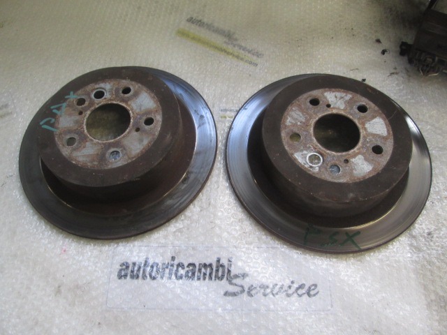 ZADNJI ZAVORNI DISKI OEM N. 4243142041 ORIGINAL REZERVNI DEL TOYOTA RAV 4 A2 MK2 (2000 - 2006) DIESEL LETNIK 2003