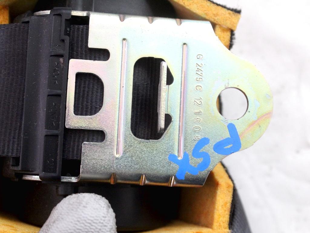 735561637 CINTURA DI SICUREZZA POSTERIORE FIAT PANDA 1.2 G 51KW 5M 5P (2013) RICAMBIO USATO