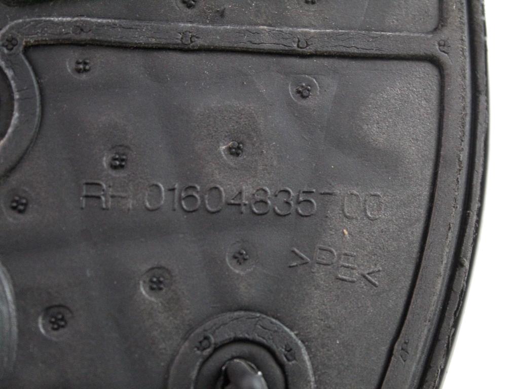 735594377 SPECCHIETTO RETROVISORE ESTERNO DESTRO MANUALE FIAT PANDA 1.2 G 51KW 5M 5P (2013) RICAMBIO USATO