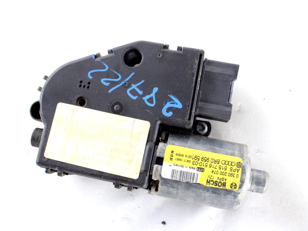 8R0959591 MOTORINO ATTUATORE VETRO TETTO APRIBILE VOLKSWAGEN TIGUAN 2.0 D 4X4 103KW 6M 5P (2008) RICAMBIO USATO