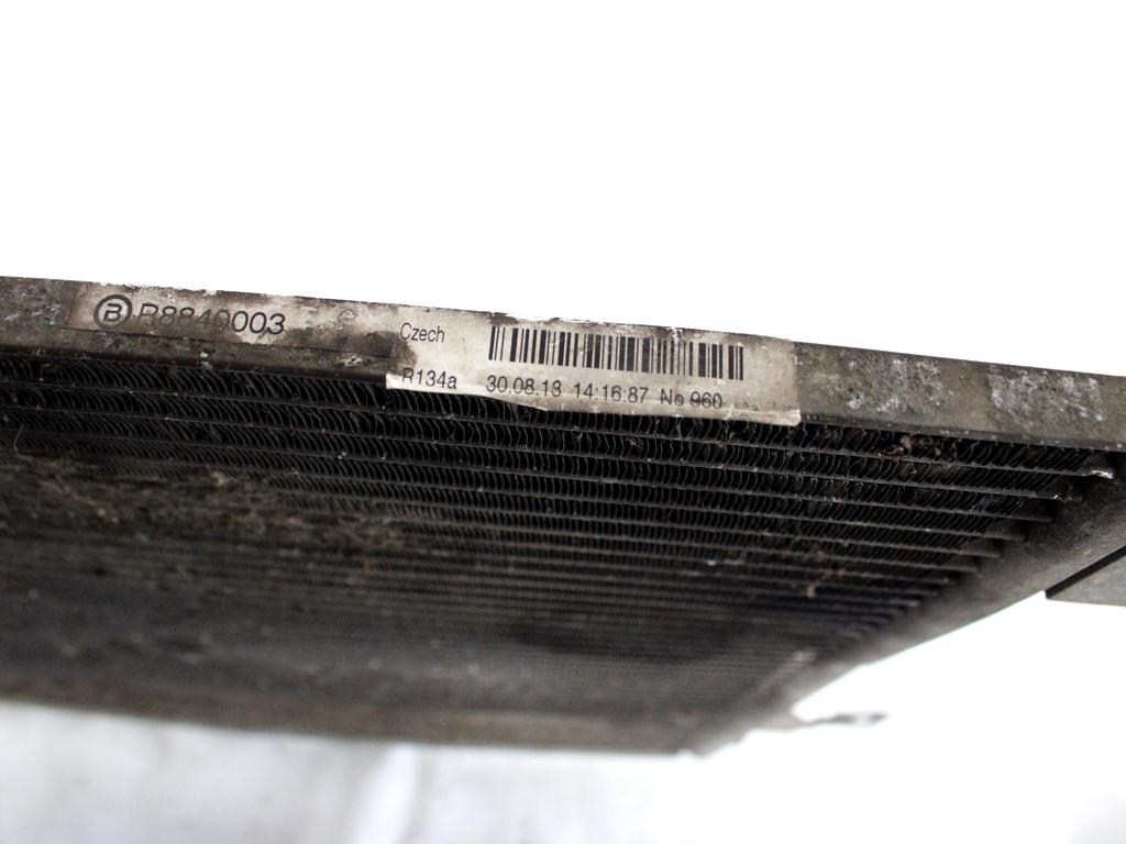 A1695000754 CONDENSATORE RADIATORE CLIMATIZZATORE CLIMA A/C MERCEDES CLASSE A180 W169 2.0 D 80KW AUT 5P (2009) RICAMBIO USATO 