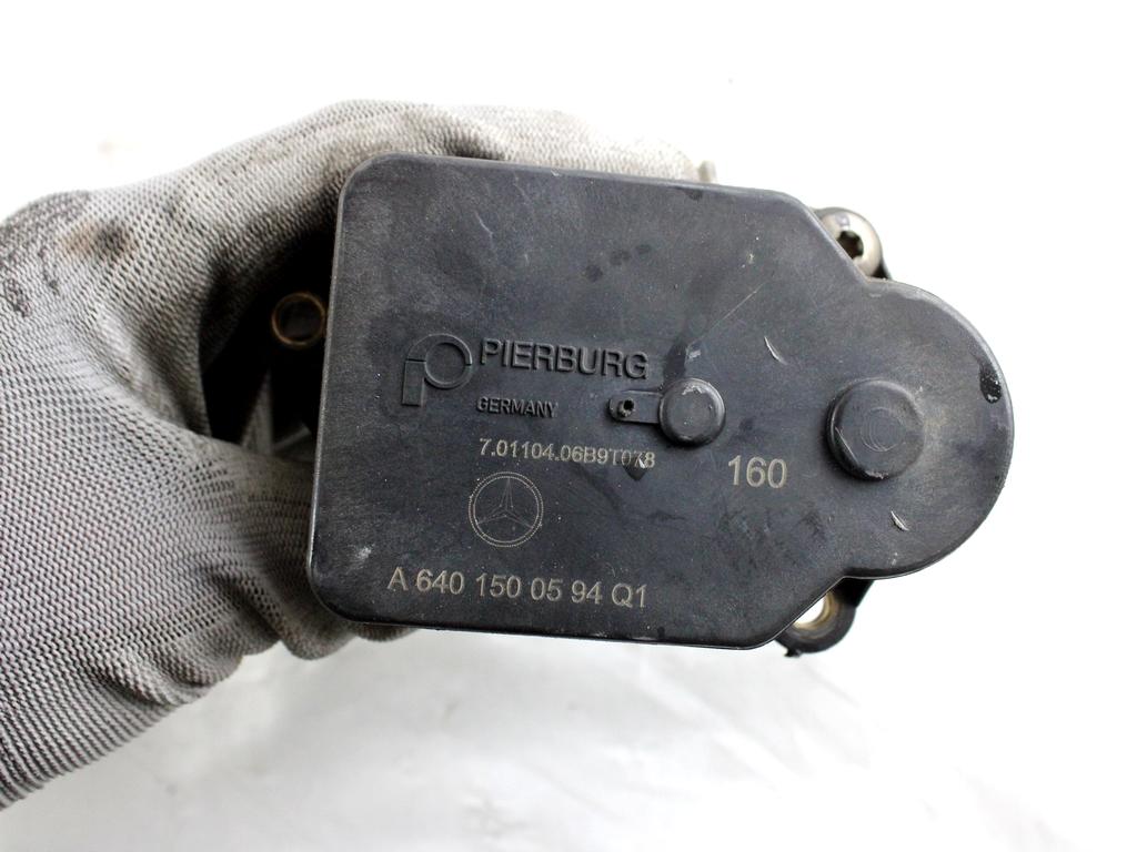 A6401500594 MOTORINO ATTUATORE FLAP COLLETTORE ASPIRAZIONE MERCEDES CLASSE A180 W169 2.0 D 80KW AUT 5P (2009) RICAMBIO USATO 