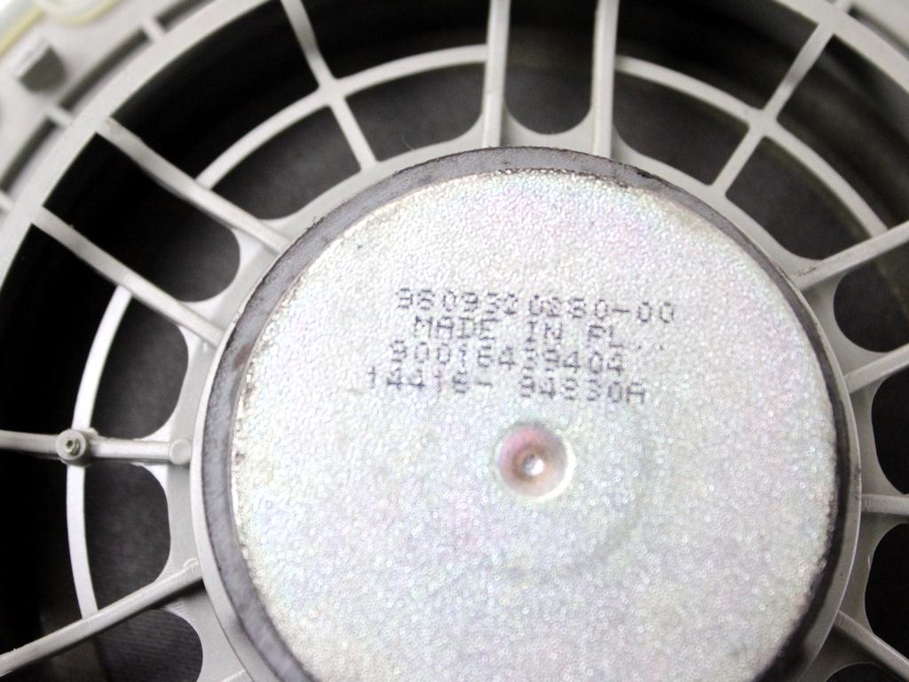 9809320280 CASSA ALTOPARLANTE PORTA ANTERIORE PEUGEOT 208 1.6 D 55KW 5M 5P (2017) RICAMBIO USATO