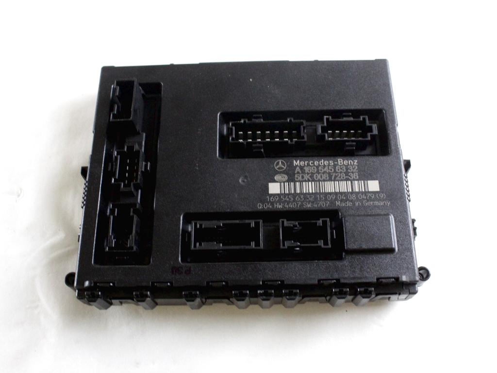 A6401508034 KIT ACCENSIONE AVVIAMENTO MERCEDES CLASSE A180 W169 2.0 D 80KW AUT 5P (2009) RICAMBIO USATO CON CENTRALINA MOTORE, BLOCCHETTI ACCENSIONE APERTURA CON CHIAVE A1695456332 1695452308 