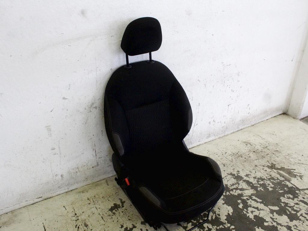 1608319980 SEDILE ANTERIORE SINISTRO GUIDATORE PEUGEOT 208 1.6 D 55KW 5M 5P (2017) RICAMBIO USATO