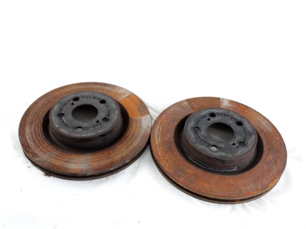 43512K0040 COPPIA DISCHI FRENO ANTERIORI TOYOTA YARIS P21 1.5 I 68KW AUT 5P (2021) RICAMBIO USATO