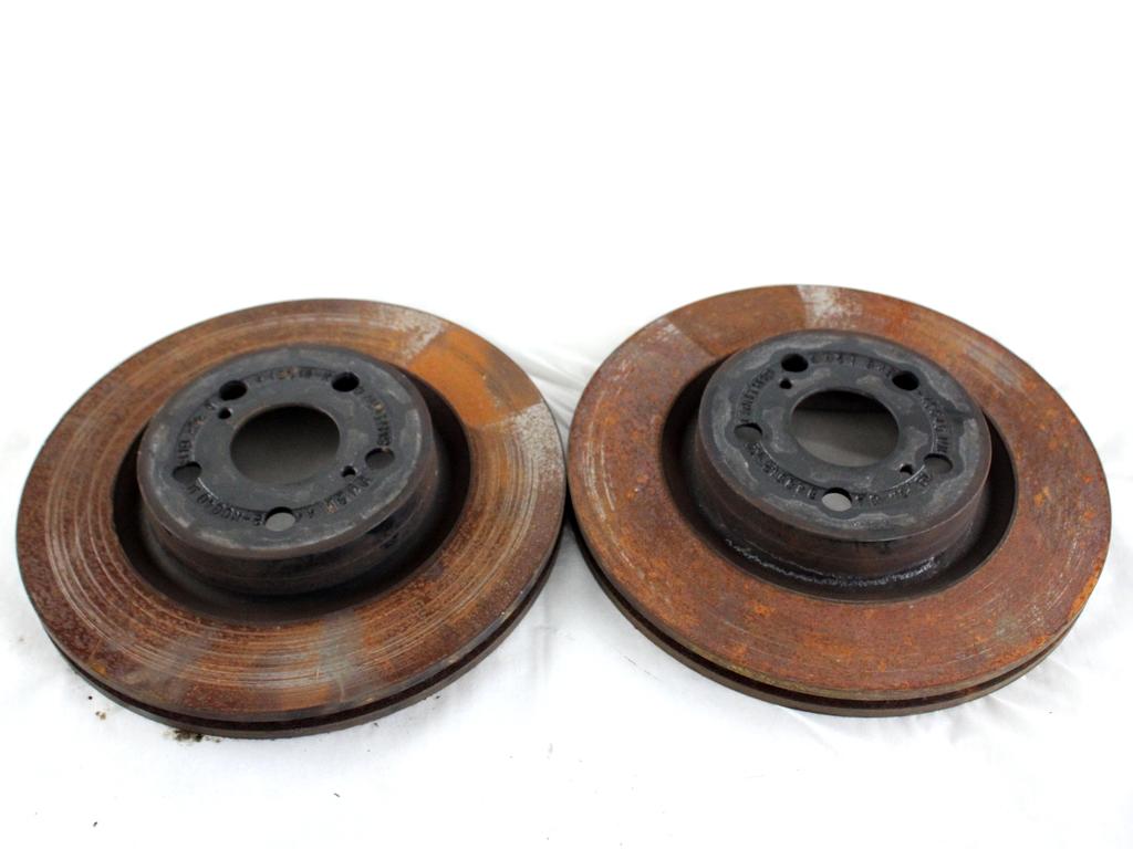 43512K0040 COPPIA DISCHI FRENO ANTERIORI TOYOTA YARIS P21 1.5 I 68KW AUT 5P (2021) RICAMBIO USATO