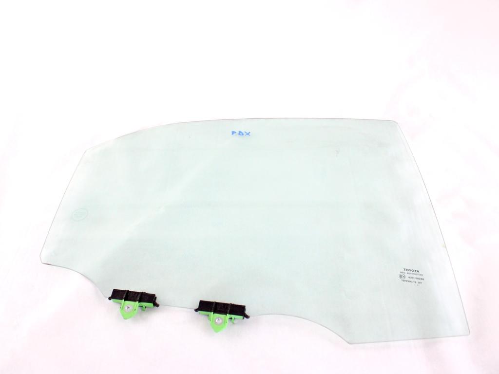 68103K0010 VETRO SCENDENTE PORTA POSTERIORE DESTRA TOYOTA YARIS P21 1.5 I 68KW AUT 5P (2021) RICAMBIO USATO