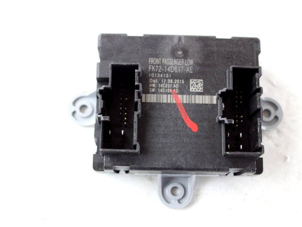 FK72-14D617-AE CENTRALINA PORTA ANTERIORE DESTRA JAGUAR XE X760 2.0 D 132KW AUT 4P (2015) RICAMBIO USATO