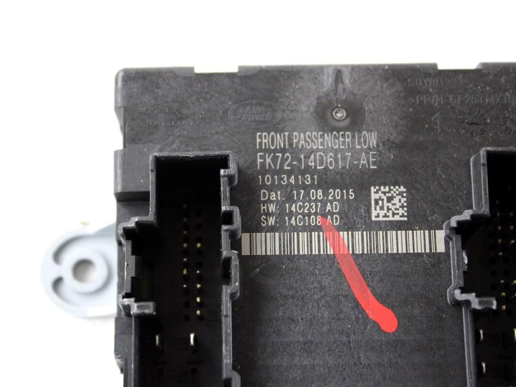 FK72-14D617-AE CENTRALINA PORTA ANTERIORE DESTRA JAGUAR XE X760 2.0 D 132KW AUT 4P (2015) RICAMBIO USATO