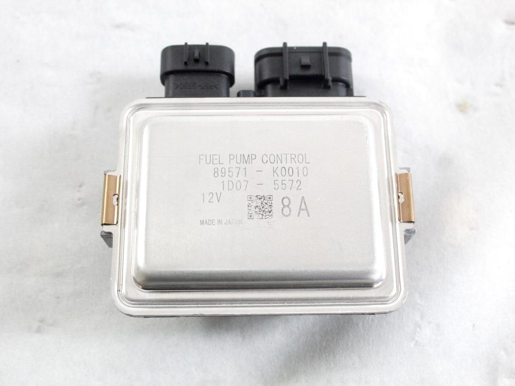 89571-K0010 CENTRALINA POMPA CARBURANTE TOYOTA YARIS P21 1.5 I 68KW AUT 5P (2021) RICAMBIO USATO