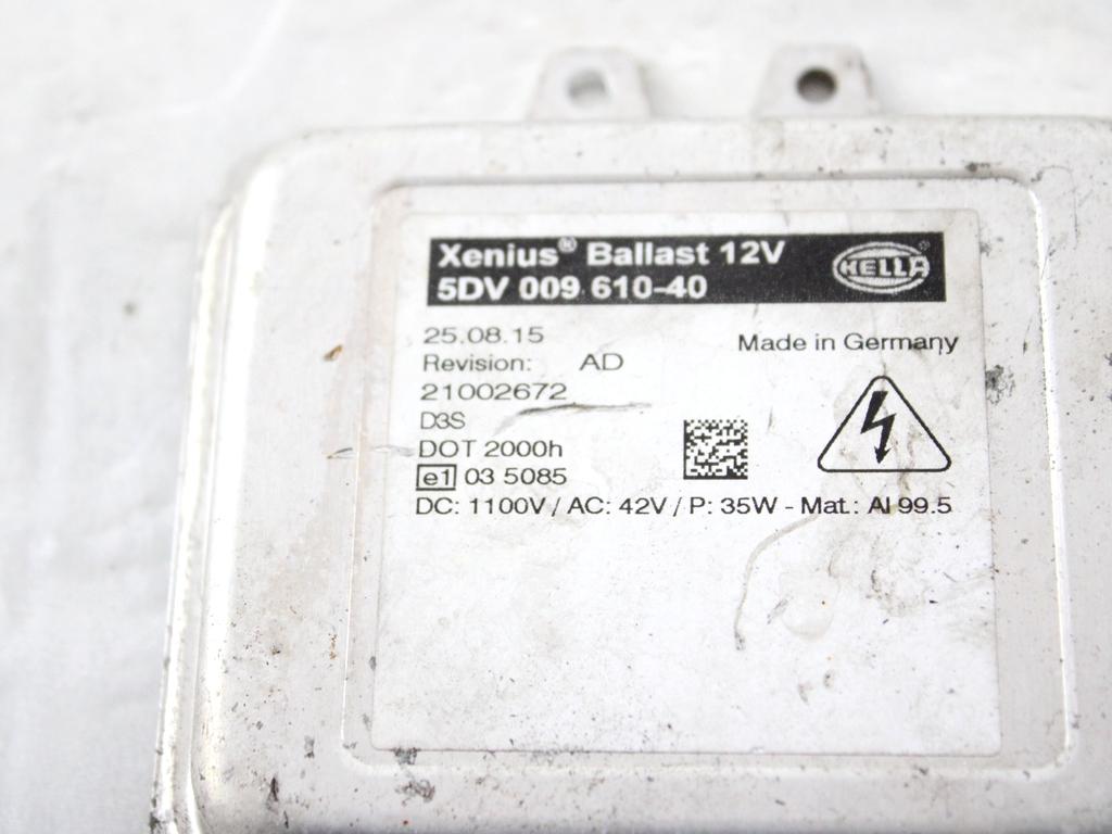 T4N13307 CENTRALINA FARO XENON JAGUAR XE X760 2.0 D 132KW AUT 4P (2015) RICAMBIO USATO