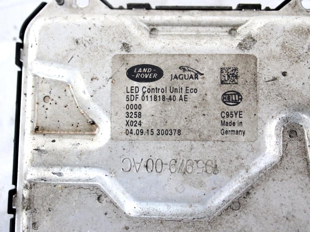 5DF-011818-40AE CENTRALINA FARO XENON ANTERIORE SINISTRO JAGUAR XE X760 2.0 D 132KW AUT 4P (2015) RICAMBIO USATO