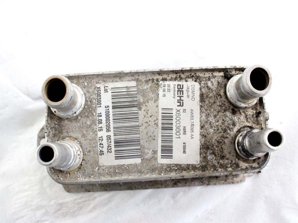 C2Z18818 RADIATORE OLIO CAMBIO AUTOMATICO JAGUAR XE X760 2.0 D 132KW AUT 4P (2015) RICAMBIO USATO