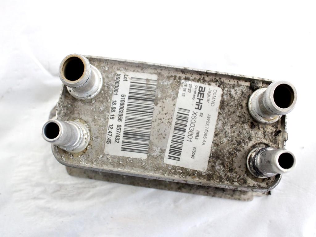 C2Z18818 RADIATORE OLIO CAMBIO AUTOMATICO JAGUAR XE X760 2.0 D 132KW AUT 4P (2015) RICAMBIO USATO