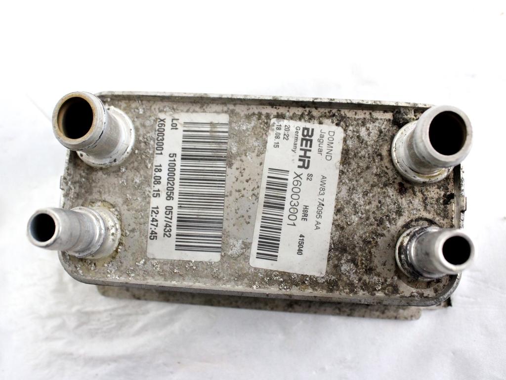 C2Z18818 RADIATORE OLIO CAMBIO AUTOMATICO JAGUAR XE X760 2.0 D 132KW AUT 4P (2015) RICAMBIO USATO