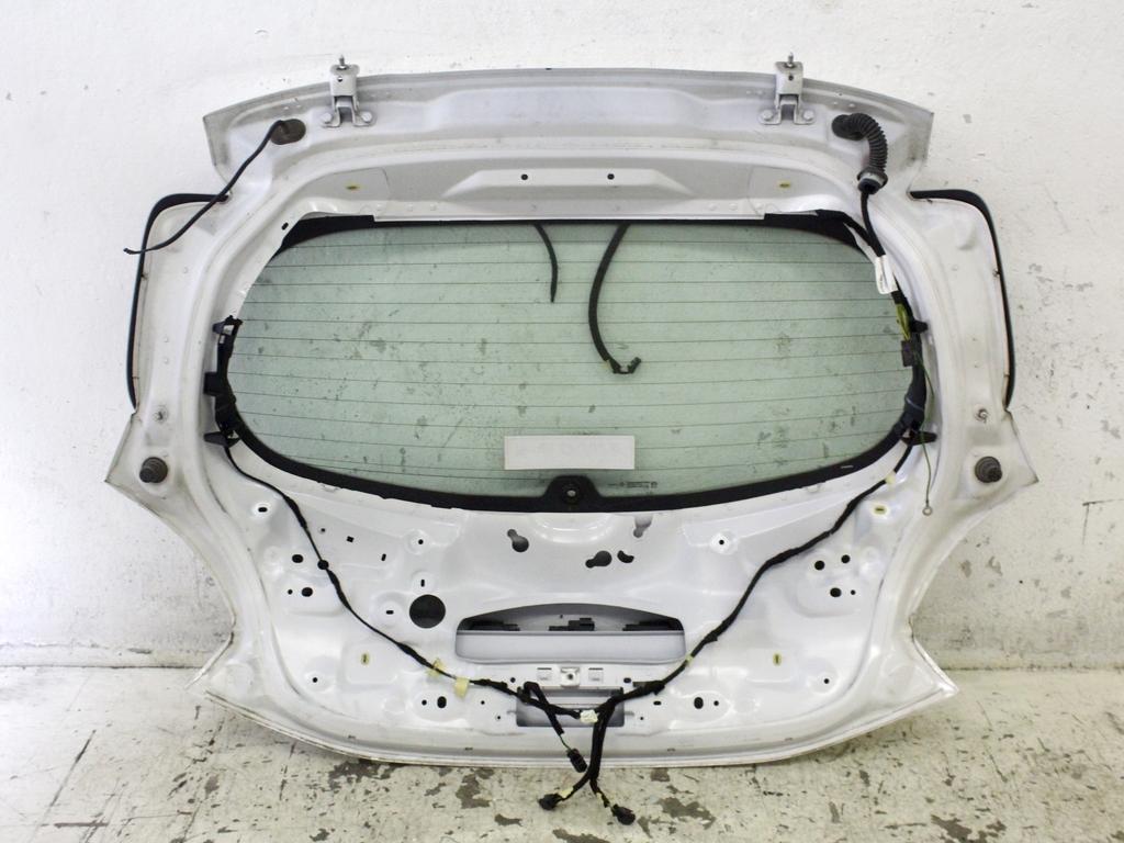 9810682180 PORTELLONE COFANO POSTERIORE BAULE PEUGEOT 208 1.6 D 55KW 5M 5P (2017) RICAMBIO USATO CON LUNOTTO TERMICO
