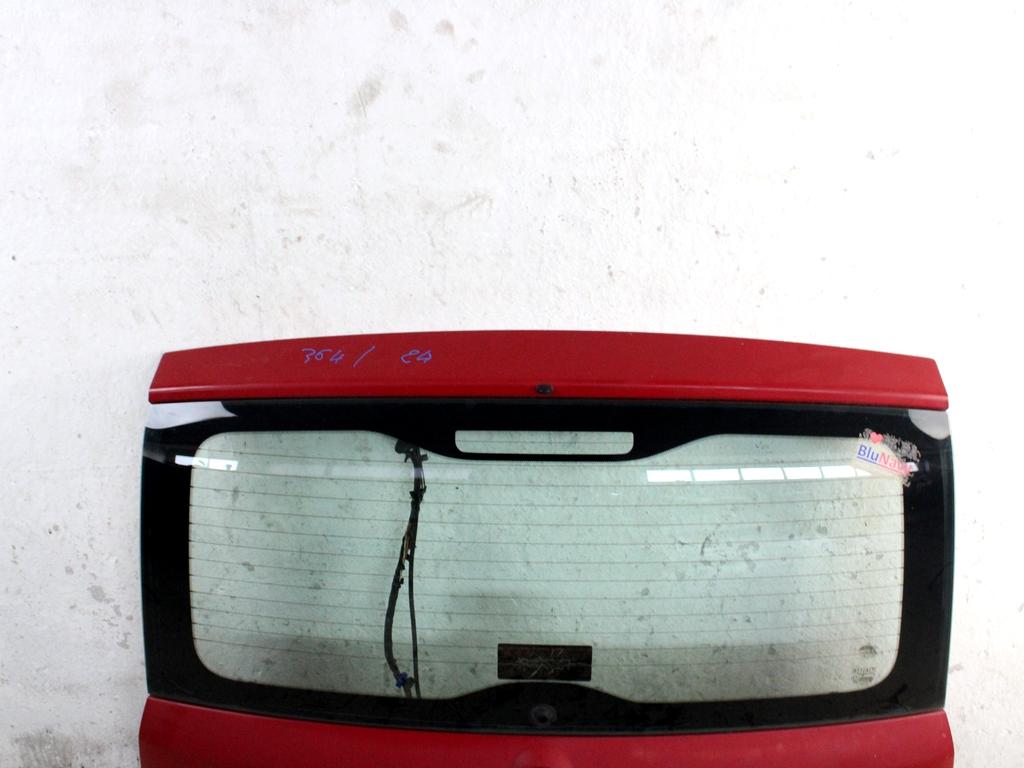 46827172 PORTELLONE COFANO POSTERIORE BAULE FIAT PANDA 1.2 M 44KW 5M 5P (2009) RICAMBIO USATO 