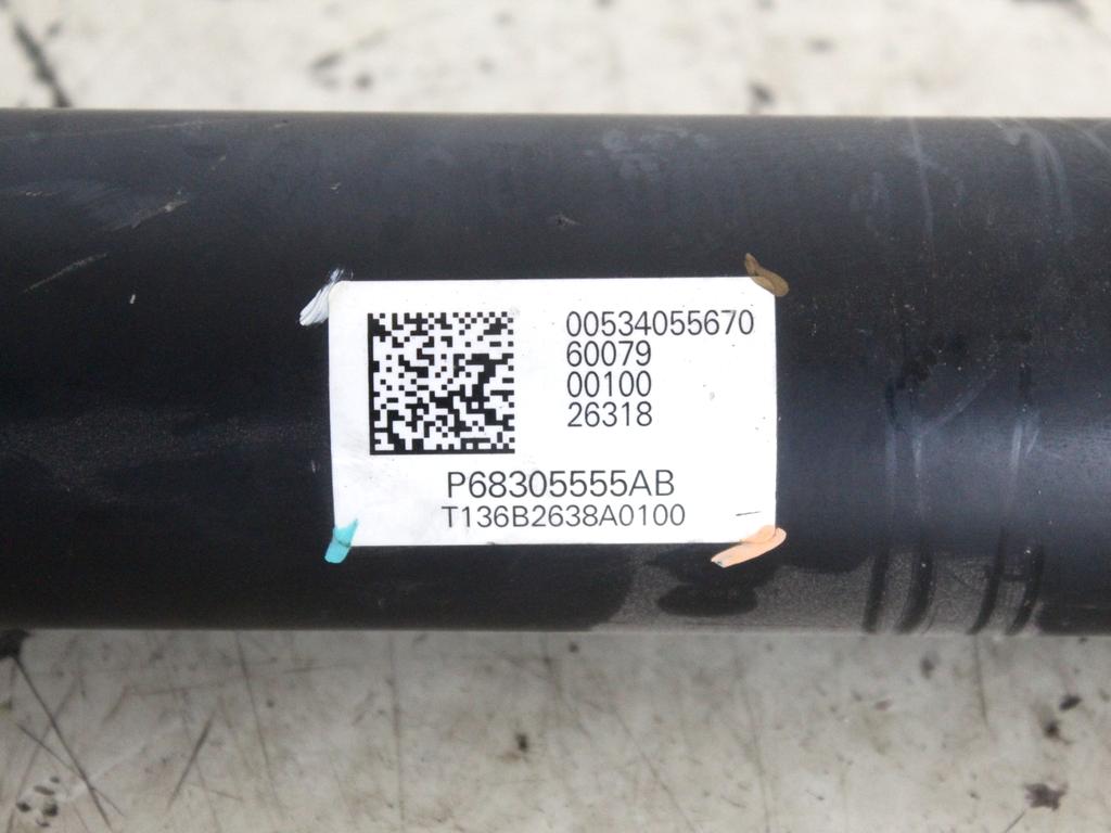 68305555AB ALBERO DI TRASMISSIONE POSTERIORE JEEP COMPASS 2.0 D 4X4 103KW AUT 5P (2018) RICAMBIO USATO