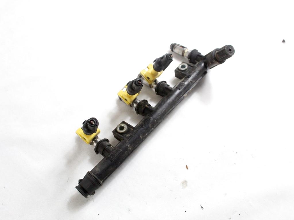 55183532 TUBO INIEZIONE CON SERIE INIETTORI BENZINA FIAT PANDA 1.2 M 44KW 5M 5P (2009) RICAMBIO USATO