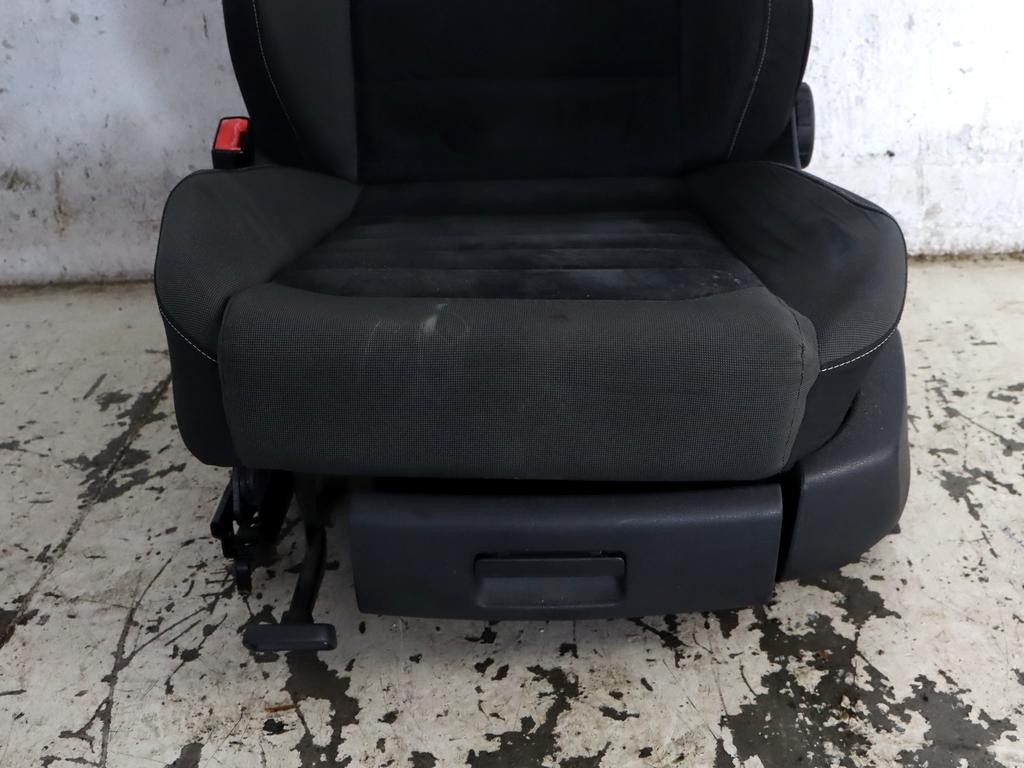 1K8881515 SEDILE ANTERIORE SINISTRO GUIDATORE IN ALCANTARA VOLKSWAGEN GOLF 7 2.0 D 110KW 6M 5P (2013) RICAMBIO USATO 