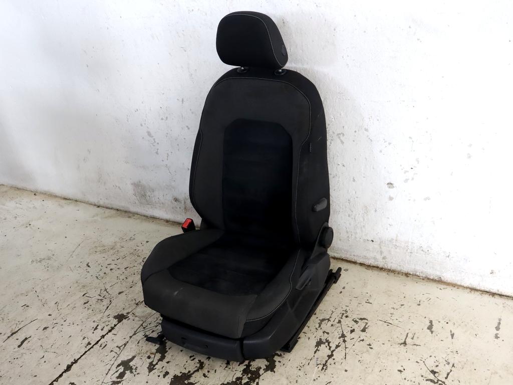 1K8881515 SEDILE ANTERIORE SINISTRO GUIDATORE IN ALCANTARA VOLKSWAGEN GOLF 7 2.0 D 110KW 6M 5P (2013) RICAMBIO USATO 