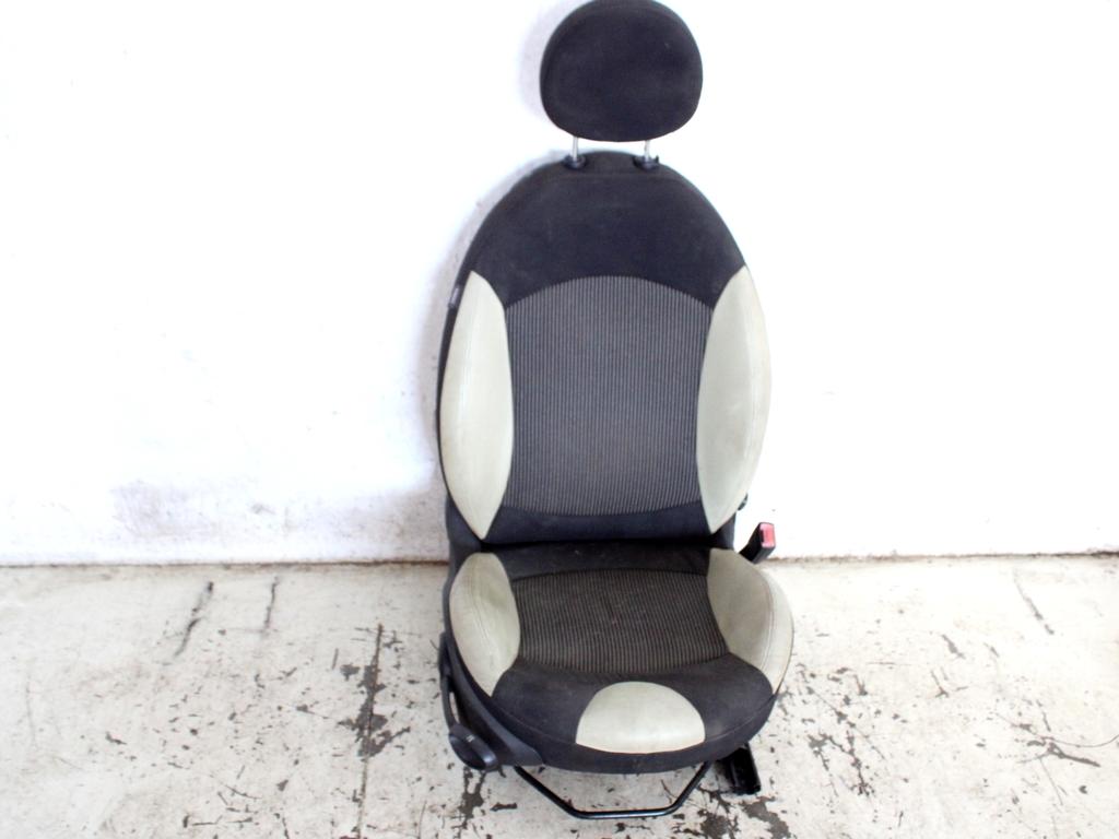 52107268886 SEDILE ANTERIORE DESTRO PASSEGGERO TESSUTO E PELLE MINI ONE R56 1.4 B 70KW 3P (2007) RICAMBIO USATO