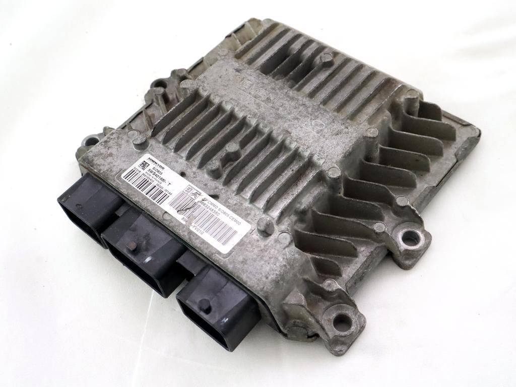 9663248380 CENTRALINA INIEZIONE MOTORE PEUGEOT 107 1.4 D 40KW 5M 3P (2007) RICAMBIO USATO 89661-YV010