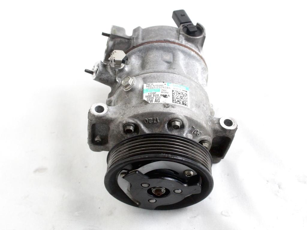 5Q0820803A COMPRESSORE CLIMATIZZATORE CLIMA A/C VOLKSWAGEN GOLF 7 2.0 D 110KW 6M 5P (2013) RICAMBIO USATO