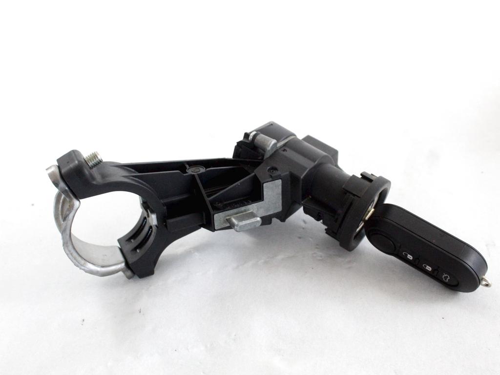 51899832 KIT ACCENSIONE AVVIAMENTO FIAT PUNTO EVO 1.2 B 51KW 5M 3P (2011) RICAMBIO USATO CON CENTRALINA MOTORE, BLOCCHETTI ACCENSIONE APERTURA CON CHIAVE 51869094