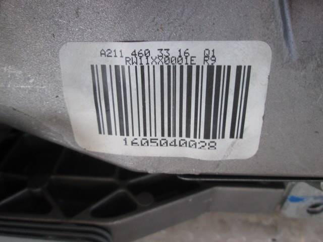 VOLANSKI DROG OEM N. A2114603316 ORIGINAL REZERVNI DEL MERCEDES CLASSE E W211 S211 BER/SW (03/2002 - 05/2006) DIESEL LETNIK 2004