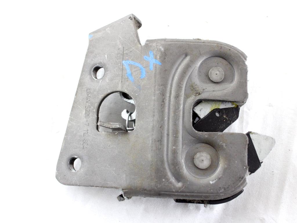 52207112864 AGGANCIO SERRATURA SEDILE POSTERIORE LATO DESTRO BMW SERIE 3 320D E92 2.0 D 135KW 6M 2P (2011) RICAMBIO USATO