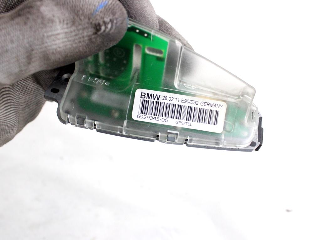 6929345 PINNA ANTENNA TETTO SISTEMA DI NAVIGAZIONE SATELLITARE BMW SERIE 3 320D E92 2.0 D 135KW 6M 2P (2011) RICAMBIO USATO