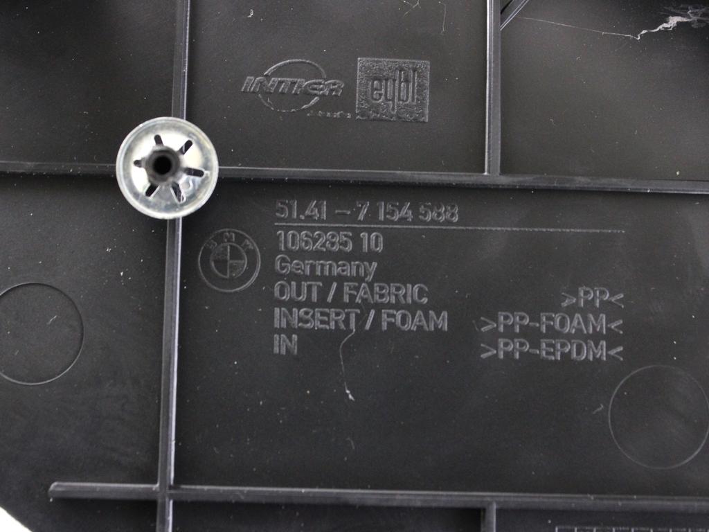 51439165877 RIVESTIMENTO FIANCO POSTERIORE LATO SINISTRO BMW SERIE 3 320D E92 2.0 D 135KW 6M 2P (2011) RICAMBIO USATO
