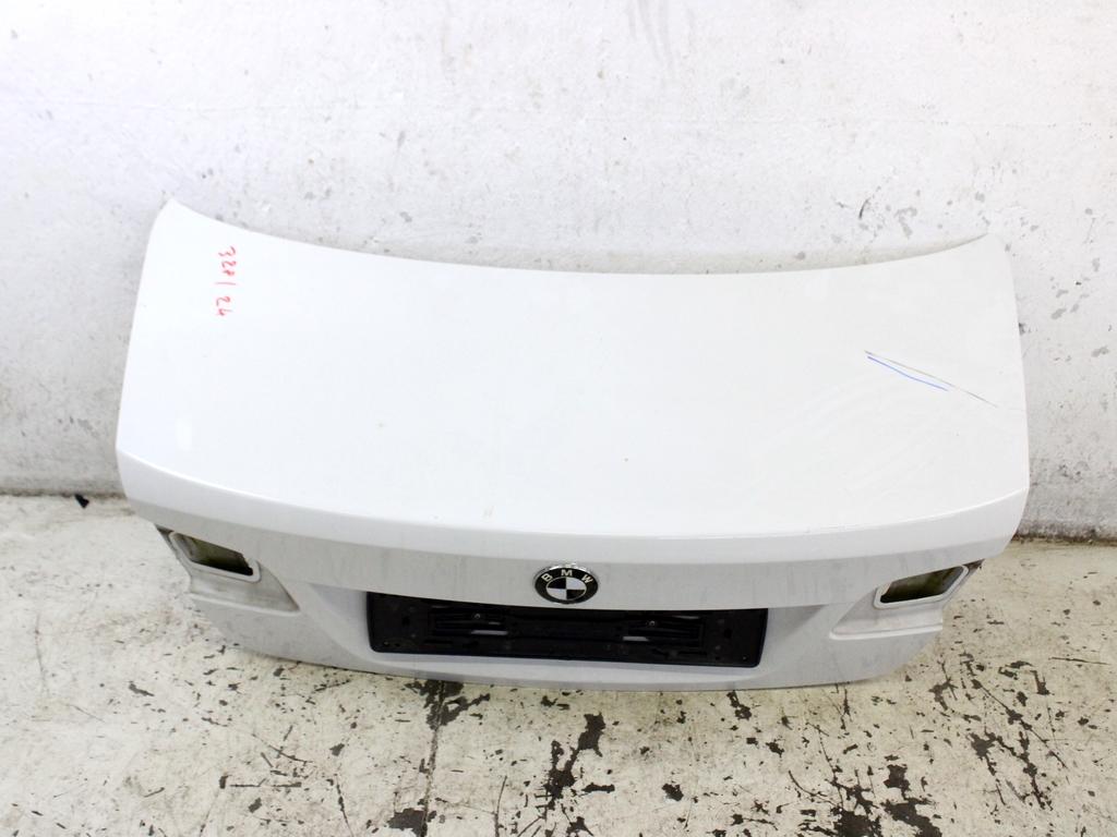41627254428 PORTELLONE COFANO POSTERIORE BAULE BMW SERIE 3 320D E92 2.0 D 135KW 6M 2P (2011) RICAMBIO USATO